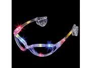 25 Multi Colored LED Light up Blinky Concert Glasses