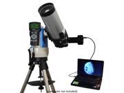 Silver 90mm Advanced GPS Cassegrain Telescope with HD Digital Space Camera