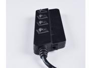 QSMHYM 4 Port USB 2.0 HUB With LED Indication And Switch QSM 032 B
