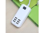 6 Port USB Charger 3A Fast Charging Adapter