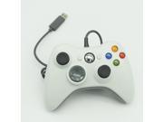 New Top Quality Hot Sale For Micro Soft Xbox 360 USB Wired Game Pad Slim PC Joypad Controller White