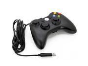 New Top Quality Hot Sale For Micro Soft Xbox 360 USB Wired Game Pad Slim PC Joypad Controller Black