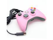 New Top Quality Hot Sale For Micro Soft Xbox 360 USB Wired Game Pad Slim PC Joypad Controller Pink