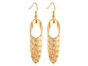 U7 Fancy Dangle Earrings Platinum Plated 18K Gold Plated Elegant Drop Earring Accessories Fashion Jewelry for Women