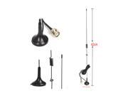 HYS UT 106UV BNC Magnetic Vehicle mounted Antenna 42CM VHF And UHF 144 And 430MHz Antenna Dual Band Antenna Two Way Radio Antenna