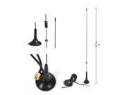 HYS UT 108UV SMA Male 2m 70cm Magnetic Vehicle mounted Antenna for YAESU VX 3R