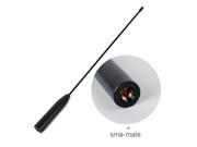 HYS TC R811 Walkie Talkie Antenna SMA male Dual Band Soft Axis Whip Antenna For Portable Ham Handheld Two Way Radio