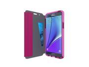 New in Box Original Tech21 Samsung Galaxy Note 5 Pink Evo Wallet Flip Cover Case