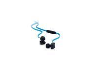 New OEM T Mobile Black Blue Tangle Free Flat Corded 3.5mm Premium Stereo Headset