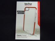 New OEM Tech21 iPhone 6 Plus 6S Plus Clear Classic Frame Flex Impact Cover Case