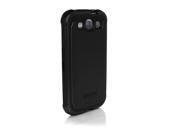 Original Ballistic Samsung Galaxy S3 III Black SG Series Shell Gel Cover Case