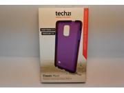 Original Tech21 D3O Samsung Galaxy Note 4 Purple Classic Mesh TPU Flex Cover Case