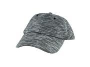 Napa Knit Stylish Unstructured Adjustable Strapback Dad Cap Hat by CapRobot Black