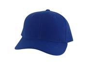 1015 Series High Crown Acrylic Curved Bill Snapback Cap Hat Blue
