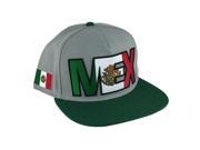 47 Brand Intercept Mexico Captain Snapback Hat Cap Grey Green