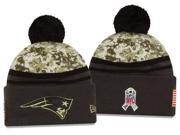 New Era NFL 2016 17 Salute to Services Digital Camo Knit Beanie Hat New England Patriots