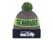 New Era NFL 2016 Sideline Knit Pom Beanie Hat Seattle Seahawks