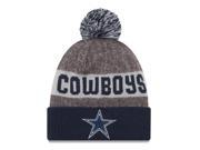 New Era NFL 2016 Sideline Knit Pom Beanie Hat Dallas Cowboys
