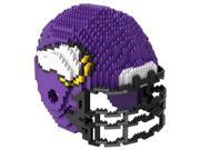 Minnesota Vikings 3D NFL BRXLZ Bricks Puzzle Team Helmet