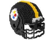 Pittsburgh Steelers 3D NFL BRXLZ Bricks Puzzle Team Helmet