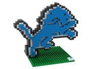 Detroit Lions 3D NFL BRXLZ Bricks Puzzle Team Logo