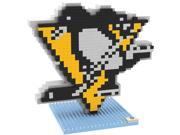 Pittsburgh Penguins 3D NHL BRXLZ Bricks Puzzle Team Logo
