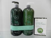 PAUL MITCHELL TEA TREE SPECIAL SHAMPOO CONDITIONER 33.8 OZ EACH DUO PACK