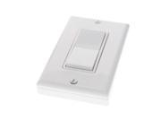Wireless Light Switch DECORATOR ROCKER SWITCH ONLY Relay Not Included Illumra