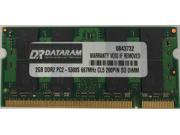 2GB Dataram brand DDR2 200pin so dimm for Lenovo G530 4151
