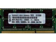 8GB DDR3 MEMORY MODULE FOR Asus G75VW T1075H