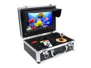 9 Color LCD HD 1000TVL Waterproof 15m Cable 4000mah Rechargeable Battery Fish Finder Underwater Fishing Video Camera with LED Adjustable Monitor Remote Control