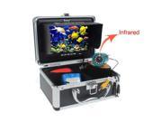 Eyoyo Original CR110 7L 50M 1000TVL HD CAM Professional Fish Finder Underwater Fishing Video Recorder DVR 7 Color Monitor Infrared IR LED lights 4GB SD card