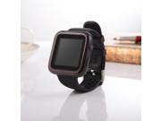 Bluetooth Mate Call Message Reminder Wrist Smart Watch For iOS and Android Phone Black
