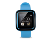 Bluetooth Mate Call Message Reminder Wrist Smart Watch For iOS and Android Phone Blue