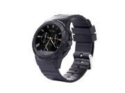 Bluetooth 4.0 Messages Reminder Smart Watch For iOS and Android Phone Black
