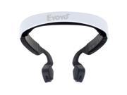 Eyoyo Bone Conduction Bluetooth Headset Headphone for iPhone Galaxy iOS and Android White