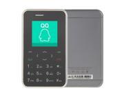 AEKU I6 Ultra slim 1.54 inch Mini Card Size Pocket Phone Unlocked GSM Mobile Phone