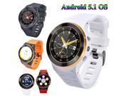 Android 5.1 GPS WCDMA GSM 5.0MP Bluetooth 1.3 inch MTK6580M Quad Core Smart Wristband Smart Watch