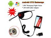 HD Camera with 4 LED 5.5mm OTG Micro USB Endoscope Waterproof Borescopes Inspection for Android
