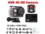 2.0 Ultra HD 4K WiFi 1080P Waterproof 170D Lens Helmet Cam Go Sport DV Action Camera With 2.4G Remote Control