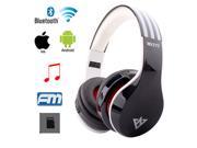 Stereo HiFi Comfortable over the Ear Wireless Headset Earphone Support Bluetooth V4.0 EDR TF Card FM Function