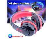 Wireless Headphones Sound Intone Hi Fi with Microphone Travel Work Sport Foldable Headset for iPhone and Android Phone Tablet