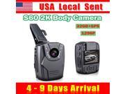 [ Ship from USA !!! ] 2K HD 1296P S60 Ambarella A7 Night Vision Police Camera Wearable Body Camera Recorder DVR Built in 32GB GPS