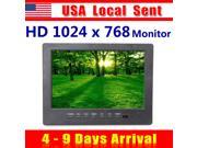 [ Ship from USA !!! ] L8009 TFT 8 inch 1024x768 LCD Color TV AV RCA VGA Input For PC Monitor CCTV