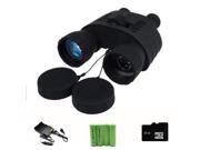 Chunnuan Bestguarder WG 80 5MP 4x50mm HD Digital Trail Hunting Night Vision Binocular with 1.5 TFT LCD and Camera Camcorder Function 8GB Mirco SD Card i4 Ch