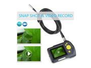 2.7 LCD Dia 5.5mm 3 Meter Digital Waterproof Handheld Endoscope Video Inspection Borescope Snake Scop LED Camera