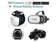 4K 360 Action Camera Panoramic Camera 2448*2448 Ultra HD Panorama 360 Degree Video Cameras Deportiva Wifi Sport Cam Driving VR Camera With 3D Virtual Video Game