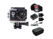 Boblov Ultra 4K Wifi Waterproof Action Camera SJ8000 Sport Extreme Mini Helmet Cam Recorder Marine Diving 2.0 LCD 170 Degree Wide Lens With RF Remote Control