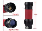 Chunzao GOMU 8x25 Adjustable Zoom Handheld Monocular Telescope Waterproof Wide Angle Spotting Scopes Binoculars for Outdoor Bird Watching Hunting Golf