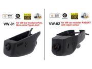 Chunzao VW 02 Hidden WIFI HD 1080P 12V ACC Car Dash Camera G sensor WDR Video Recorder For Volkswagen VW Passat Tiguan Wiper Sensor Car Modules